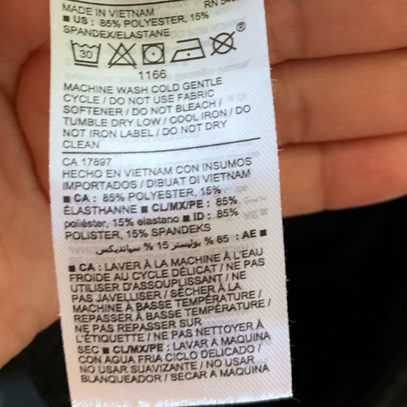 OLD NAVY Active | Floral Black Leggings Size S - Picture 9 of 9